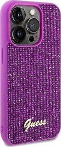 Guess Guess GUHCP14LPMSDGSF iPhone 14 Pro 6.1" fuksja/fuschia hardcase Disco Metal Script 4