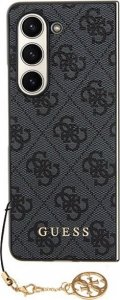 Guess GUHCZFD5GF4GGR F946 Z Fold5 szary/grey hardcase 4G Charms Collection 2