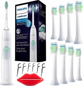 Szczoteczka Philips SZCZOTECZKA SONICZNA PHILIPS SONICARE 3100 DAILY CLEAN 8 KOŃCÓWEK 1