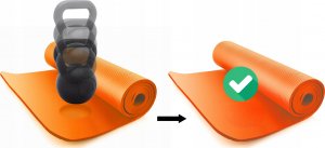 Fizyo ZESTAW MATA DO JOGI KARIMATA DO ĆWICZEŃ GIMNASTYCZNA KOMFORTOWA 2 szt. 12