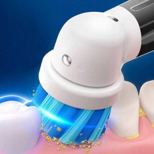 Szczoteczka Oral-B Vitality Pro Kids 103 Spiderman + 4 x Końcówka + Wyciskacz do past + Uchwyt na końcówkę Blue 10