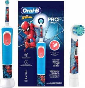 Szczoteczka Oral-B Vitality Pro Kids 103 Spiderman Blue 2