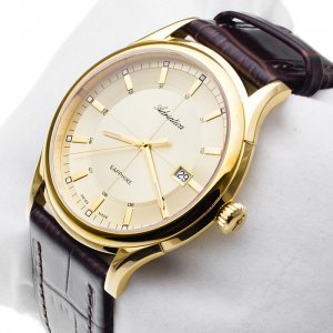 Zegarek Adriatica Zegarek męski Adriatica A2804.1211Q brązowy 4