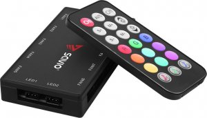 Wentylator Savio FAN-01 ARGB Biały 3-pack + Hub + Pilot (SAVGFAN-01 WHITE) 7