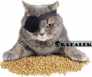 Żwirek dla kota Profi Seller ŻWIREK JASNY PELLET DREWNIANY RAFAŁEK DLA KOTA GRYZONIA KRÓLIKA ŚWINKI CHOMIKA 15kg 2