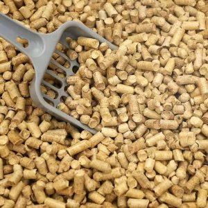 Żwirek dla kota Profi Seller ŻWIREK JASNY PELLET DREWNIANY RAFAŁEK DLA KOTA GRYZONIA KRÓLIKA ŚWINKI CHOMIKA 15kg 5