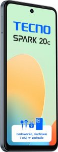 Smartfon Tecno Spark 20C 4/128GB Czarny  (BG7n_128+4_GB) 3
