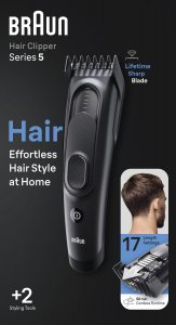 Maszynka do włosów Braun HAIR CLIPPER HC5330 BRAUN 1