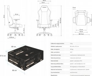 Fotel QUERSUS VAOS.2.5 Moon Graphite 2