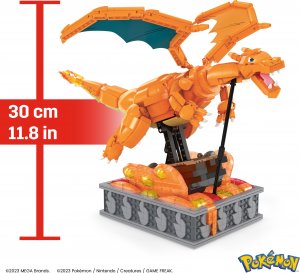 Mattel MEGA Pokemon Mechaniczny Charizard z ruchem HMW05 2