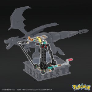 Mattel MEGA Pokemon Mechaniczny Charizard z ruchem HMW05 4