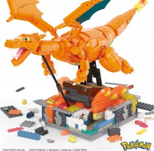 Mattel MEGA Pokemon Mechaniczny Charizard z ruchem HMW05 5