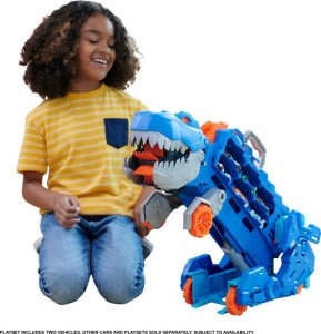 Mattel Hot Wheels City T-Rex Mega Transporter Zestaw (HNG50) 2