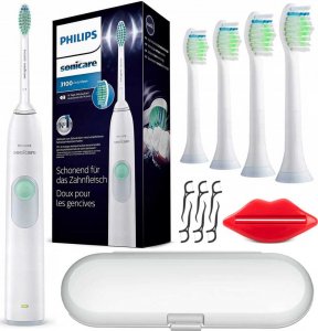 Szczoteczka Philips SZCZOTECZKA SONICZNA PHILIPS SONICARE 3100 ETUI 4 KOŃCÓWKI 1