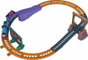 Fisher Price Tomek i Przyjaciele Gabryś w Starej Kopalni Zestaw + Lokomotywa „Popchnij i jedź” HHV81 2