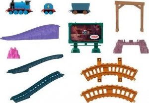Fisher Price Tomek i Przyjaciele Gabryś w Starej Kopalni Zestaw + Lokomotywa „Popchnij i jedź” HHV81 5