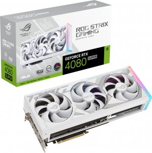 Karta graficzna Asus ROG Strix GeForce RTX 4080 SUPER White OC 16GB GDDR6X (ROG-STRIX-RTX4080S-O16G-WHITE) 1