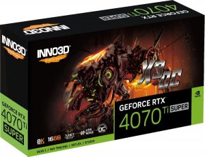 Karta graficzna Inno3D GeForce RTX 4070 Ti SUPER X3 OC 16GB GDDR6X (N407TS3-166XX-186158N) 3