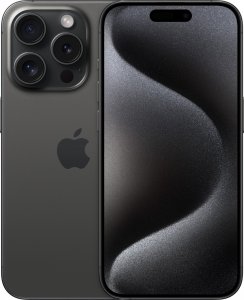 Smartfon Apple iPhone 15 Pro 256GB Black Titanium (MTV13) + adapter 1