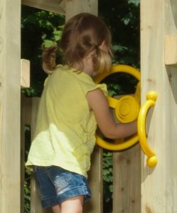 KBT Kierownica na plac zabaw - żółta 2