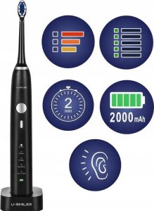 Szczoteczka U-Smiler H6 Plus Black 10