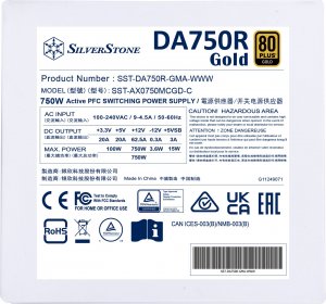 Zasilacz SilverStone DA750R Gold 750W (SST-DA750R-GMA-WWW) 3