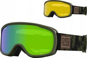 Giro Gogle zimowe GIRO ROAM TRAIL GREEN CLODDUST (szyba LODEN GREEN 26% S2 + YELLOW 77% S1) (NEW 2023/2024) 1