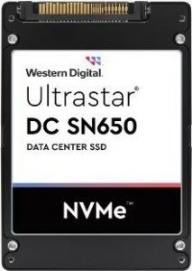 Dysk serwerowy WD DC SN650 15.4TB 2.5'' PCI-E x4 Gen 4 NVMe  (0TS2434) 1