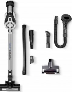 Odkurzacz pionowy TurboTronic Odkurzacz cyklonowy bezprzewodowy TurboTronic 120W filtr HEPA 2200mAh Czarny 2