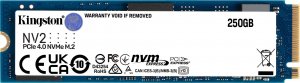Dysk SSD Kingston NV2 (bulk) 250GB M.2 2280 PCI-E x4 Gen4 NVMe (SNV2S/250GBK) 1