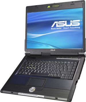 Laptop Asus G1S-AK030G T7300 160 SATA 2048 G.8600 DVDSM WI-FI V-C BLUET VU Gaming - porty E-SATA, HDMI 1