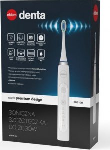 Szczoteczka Eldom Sonic SD210B Biała 2