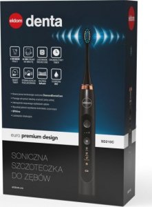 Szczoteczka Eldom Sonic SD210C Czarna 2