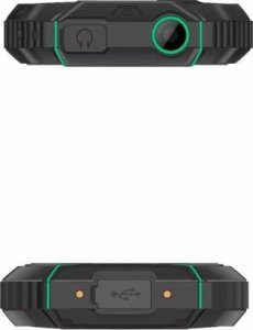 Telefon komórkowy Evolveo StrongPhone W4 wodoodporny wytrzymały telefon Dual SIM czarno-zielony 6