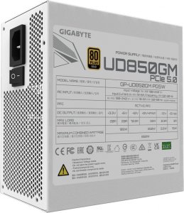 Zasilacz Gigabyte UD850GM PG5W 850W ATX 3.0 (GP-UD850GM PG5W) 3