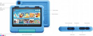 Tablet Amazon Fire HD 8 Kids Edition 8" 32 GB Fioletowy (CF66975) 2