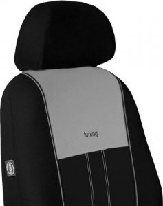 Pok-ter Pokrowce samochodowe uniwersalne Tuning Due (szare) 2