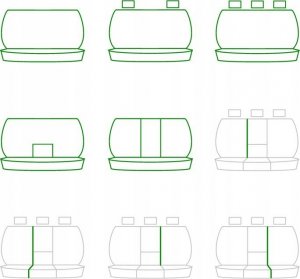 Zakszwalnia Pokrowce samochodowe uniwersalne UL082 7