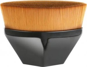 Aptel Gęsty PĘDZEL do Podkładu i Fluidu 6cm + Etui czarny DA47 2