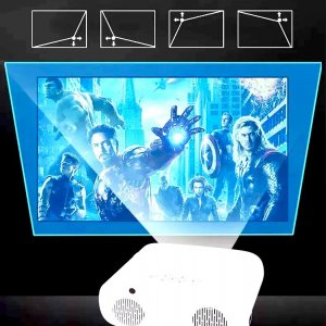 Projektor DRMZ PROJEKTOR RZUTNIK FULL HD 4K 10000LM ANDROID WIFI BLUETOOTH KONTRAST 3000:1 13