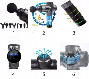 Masażer DRMZ DRMZ Massager Gun S5 PRO 6