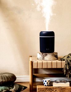 Dyfuzor zapachowy DRMZ NAWILŻACZ POWIETRZA DYFUZOR ZAPACHOWY LAMPKA LED RGB AROMATERAPIA 4X FILTR 5