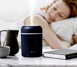 Dyfuzor zapachowy DRMZ NAWILŻACZ POWIETRZA DYFUZOR ZAPACHOWY LAMPKA LED RGB AROMATERAPIA 4X FILTR 6