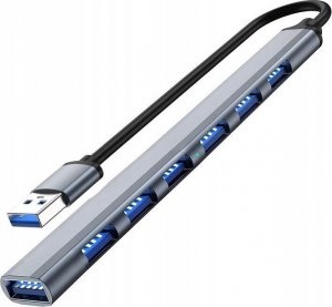 HUB USB DRMZ HUB USB-C 3.0 ROZDZIELACZ PORTÓW 7W1 USB 3.2 AKTYWNY SZYBKI ROZGAŁĘŹNIK 2