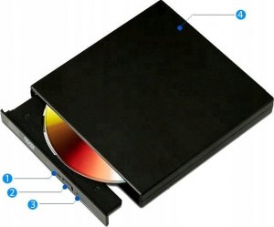 Napęd Dream NAPĘD CD-R/DVD-ROM/RW ZEWNĘTRZNY USB 3.0 NAGRYWARKA CD PRZENOŚNY ODTWARZACZ 10