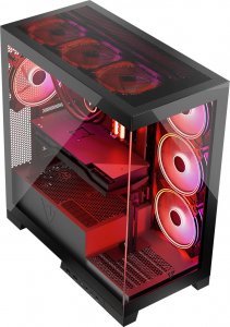 Obudowa Modecom Volcano Space Apex ARGB czarna (AT-SPACE-PG-10-000000-0002) 10