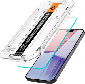 Spigen Szkło hartowane Glas.TR EZ Fit na iPhone 15 Pro - 2 szt. 3