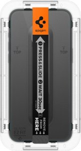 Spigen Szkło hartowane Glas.TR EZ Fit na iPhone 15 Pro - 2 szt. 5