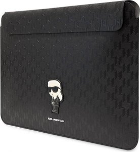 Etui Karl Lagerfeld Karl Lagerfeld Sleeve KLCS14SAKHPKK 14" czarny/black Saffiano Monogram Ikonik 2