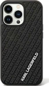Karl Lagerfeld Karl Lagerfeld KLHCN613DMKRLK iPhone 11 / Xr 6.1" czarny/black hardcase 3D Rubber Multi Logo 1